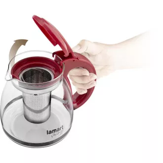 LT7074 KONVICE 1,5L ČERVENÁ VERRE LAMART LT7074 KONVICE 1,5L ČERVENÁ VERRE LAMART