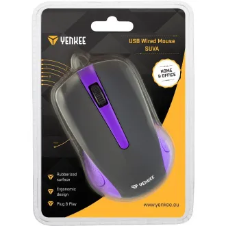YMS 1015PE Myš USB Suva fialová YENKEE YMS 1015PE Myš USB Suva fialová YENKEE