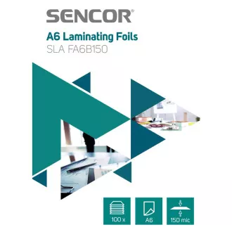 SLA FA6B150 Fólie A6 150mic 100ks SENCOR SLA FA6B150 Fólie A6 150mic 100ks SENCOR