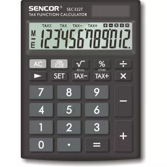 SEC 332 T stolní kalkullátor SENCOR SEC 332 T stolní kalkullátor SENCOR