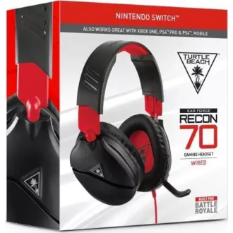 RECON 70N, Black Nintendo TURTLE BEACH RECON 70N, Black Nintendo TURTLE BEACH