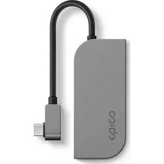 Type-C HUB PAD space grey EPICO - Rozbalené Type-C HUB PAD space grey EPICO - Rozbalené