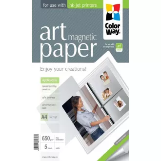 Fotopapír ART Matte A4 5 ks COLORWAY Fotopapír ART Matte A4 5 ks COLORWAY