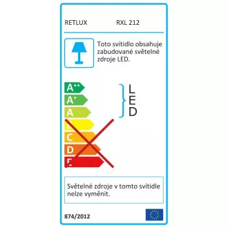 RXL 212 řetěz 200LED 20+5m MC TM RETLUX - Rozbalené RXL 212 řetěz 200LED 20+5m MC TM RETLUX - Rozbalené