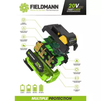 FDUZ 79020 20V akumulátor 2Ah FIELDMANN FDUZ 79020 20V akumulátor 2Ah FIELDMANN