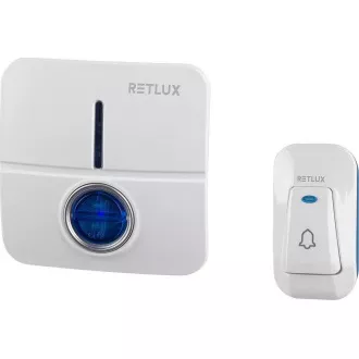RDB 105 zvonek 230V+bat.tlačítko RETLUX RDB 105 zvonek 230V+bat.tlačítko RETLUX