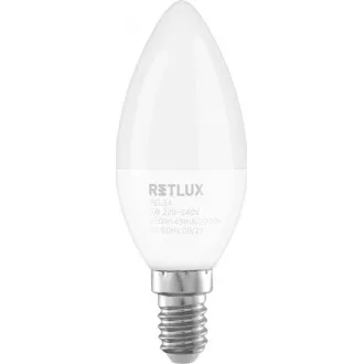 REL 34 LED C37 2x5W E14 WW RETLUX REL 34 LED C37 2x5W E14 WW RETLUX