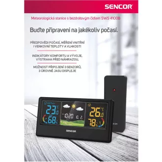 SWS 4100 B METEOSTANICE SENCOR SWS 4100 B METEOSTANICE SENCOR