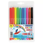 Popisovač Centropen 7550/10 10 barev válcový hrot 1mm