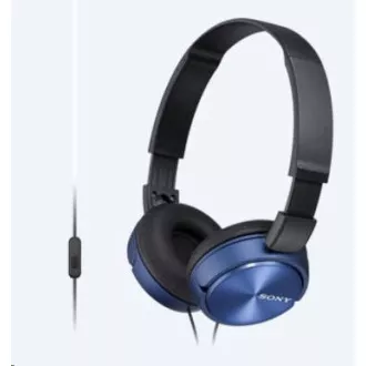 SONY stereo sluchátka MDR-ZX310, modrá SONY stereo sluchátka MDR-ZX310, modrá