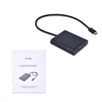 i-tec USB-C na Dual Display Port adaptér i-tec USB-C na Dual Display Port adaptér