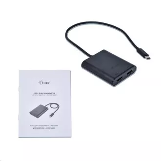 i-tec USB-C na Dual HDMI video adaptér i-tec USB-C na Dual HDMI video adaptér