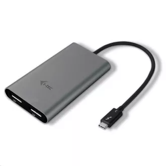 i-tec THUNDERBOLT 3 Dual DP Adapter/60Hz i-tec THUNDERBOLT 3 Dual DP Adapter/60Hz