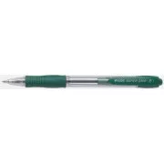 Kuličkové pero Pilot super grip 0,7mm zelené tělo čiré / náplň 2110