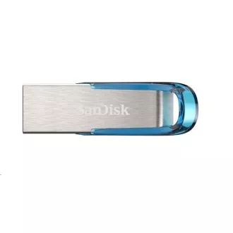SanDisk Flash Disk 64GB Ultra Flair, USB 3.0, tropic modrá SanDisk Flash Disk 64GB Ultra Flair, USB 3.0, tropic modrá