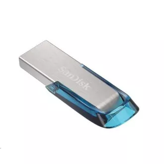 SanDisk Flash Disk 64GB Ultra Flair, USB 3.0, tropic modrá SanDisk Flash Disk 64GB Ultra Flair, USB 3.0, tropic modrá