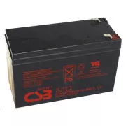 CSB 12V 7, 2Ah olověný akumulátor F2 (GP1272F2)