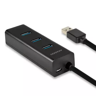 AXAGON HUE-S2BP, 4x USB 3.0 CHARGING hub, vč. AC adaptéru, kabel USB-A 1.2m AXAGON HUE-S2BP, 4x USB 3.0 CHARGING hub, vč. AC adaptéru, kabel USB-A 1.2m