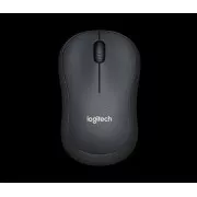 Logitech Wireless Mouse M220 Silent, black
