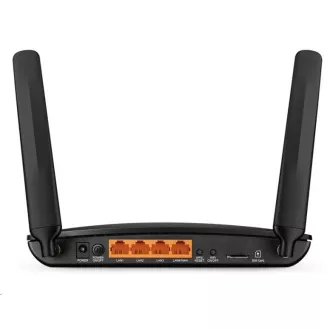 TP-Link Archer MR400 OneMesh WiFi5 router (AC1200, 4G LTE, 2, 4GHz/5GHz, 3x100Mb/s LAN, 1x100Mb/s LAN/WAN, 1xmicroSIM) TP-Link Archer MR400 OneMesh WiFi5 router (AC1200, 4G LTE, 2, 4GHz/5GHz, 3x100Mb/s LAN, 1x100Mb/s LAN/WAN, 1xmicroSIM)