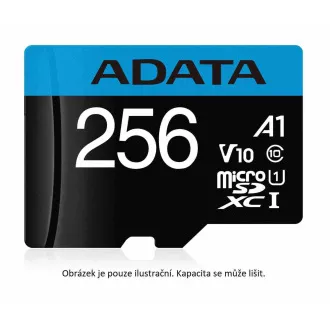 ADATA MicroSDXC karta 64GB Premier UHS-I Class 10 + SD adaptér ADATA MicroSDXC karta 64GB Premier UHS-I Class 10 + SD adaptér