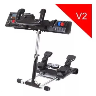 Wheel Stand Pro DELUXE V2, stojan na joystick a pedály Saitek Pro Rudder, Pro Flight Yoke System Wheel Stand Pro DELUXE V2, stojan na joystick a pedály Saitek Pro Rudder, Pro Flight Yoke System