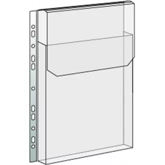 Obal 237x305x0,7mm na katalogy kapsa s klopou čirý eurozávěs 165mic 10ks Obal 237x305x0,7mm na katalogy kapsa s klopou čirý eurozávěs 165mic 10ks