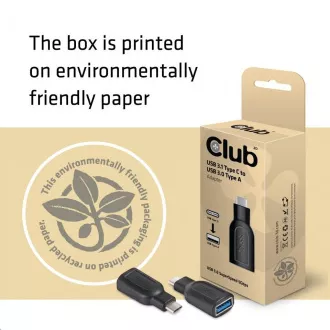 Club3D Redukce USB 3.1 typ C na USB 3.0 typ A (M/F) Club3D Redukce USB 3.1 typ C na USB 3.0 typ A (M/F)