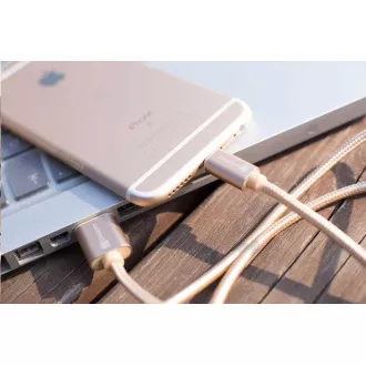 CONNECT IT Wirez Premium Metallic micro USB - USB, rose gold, 1m CONNECT IT Wirez Premium Metallic micro USB - USB, rose gold, 1m