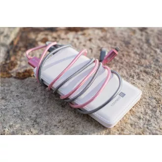 CONNECT IT Wirez Premium Metallic micro USB - USB, rose gold, 1m CONNECT IT Wirez Premium Metallic micro USB - USB, rose gold, 1m
