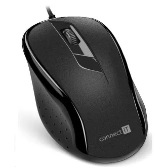CONNECT IT Optická myš, USB, černá CONNECT IT Optická myš, USB, černá