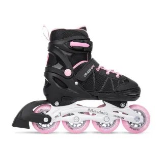 Kolečkové brusle Movino Cruzer One, Pink, 38-41 - Rozbalené Kolečkové brusle Movino Cruzer One, Pink, 38-41 - Rozbalené