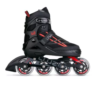 Kolečkové brusle Movino Cruzer B2, Red, 31-34 Kolečkové brusle Movino Cruzer B2, Red, 31-34