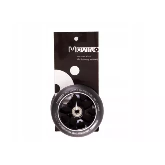 Náhradní kolečka na freestyle koloběžku 110mm, hliník, 2 ks, Černo-stříbrná Náhradní kolečka na freestyle koloběžku 110mm, hliník, 2 ks, Černo-stříbrná