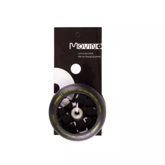 Náhradní kolečka na freestyle koloběžku 110mm, hliník, 2 ks, Černo-stříbrná Náhradní kolečka na freestyle koloběžku 110mm, hliník, 2 ks, Černo-stříbrná