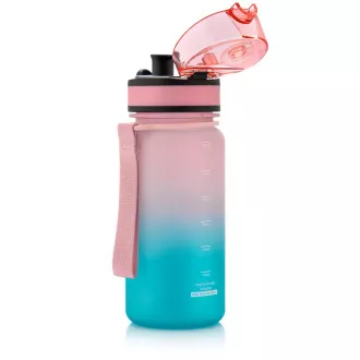 Tritanová sportovní láhev MTR, 350ml, růžovo-modrá Tritanová sportovní láhev MTR, 350ml, růžovo-modrá