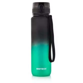 Tritanová sportovní láhev MTR, 1000 ml, Černo-zelená Tritanová sportovní láhev MTR, 1000 ml, Černo-zelená