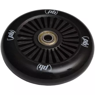 Náhradní kolečka do freestyle koloběžky - 100mm PU, černé, 2 ks Náhradní kolečka do freestyle koloběžky - 100mm PU, černé, 2 ks