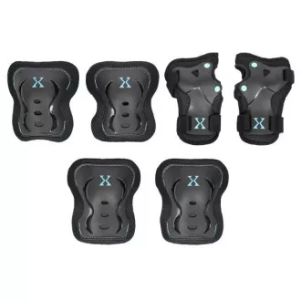 Souprava chráničů NEX BLACK-BLUE, M Souprava chráničů NEX BLACK-BLUE, M
