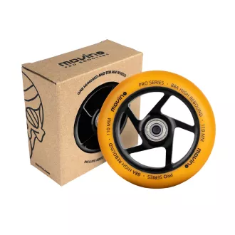 Náhradní kolečka do freestyle koloběžky MOVINO SLAVE, 110mm, hliník, Oranžová Náhradní kolečka do freestyle koloběžky MOVINO SLAVE, 110mm, hliník, Oranžová