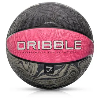Basketbalový míč METEOR Dribble, vel. 7, růžový Basketbalový míč METEOR Dribble, vel. 7, růžový