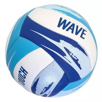 Volejbalový míč ENERO WAVE SOFT vel. 5, modrý-bílý Volejbalový míč ENERO WAVE SOFT vel. 5, modrý-bílý