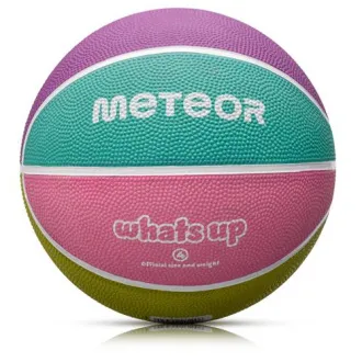 Basketbalový míč MTR WHATS UP, vel. 4, pastelový Basketbalový míč MTR WHATS UP, vel. 4, pastelový