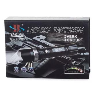 Svítilna Bailong BL-8626, LED typu CREE XPE + výstražná násada Svítilna Bailong BL-8626, LED typu CREE XPE + výstražná násada