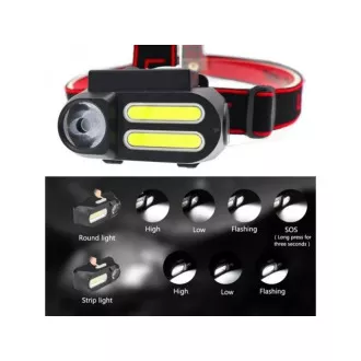 USB čelovka NF-611, LED typu COB USB čelovka NF-611, LED typu COB