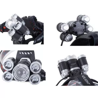 AKU Čelovka LED typu XM-L T6 AKU Čelovka LED typu XM-L T6