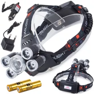 AKU Čelovka LED typu XM-L T6 AKU Čelovka LED typu XM-L T6