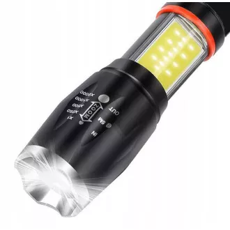 USB svítilna COB U3 LED s funkcí ZOOM 9W USB svítilna COB U3 LED s funkcí ZOOM 9W
