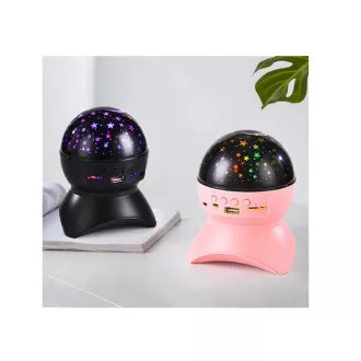 Noční LED projektor hvězd s USB, Bílá Noční LED projektor hvězd s USB, Bílá