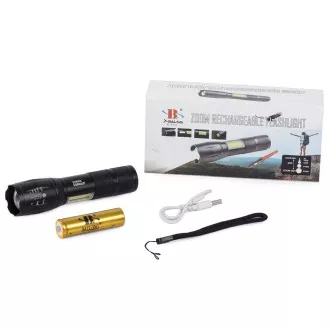 LED CREE ZOOM svítilna Bailong XML T6 COB LED CREE ZOOM svítilna Bailong XML T6 COB